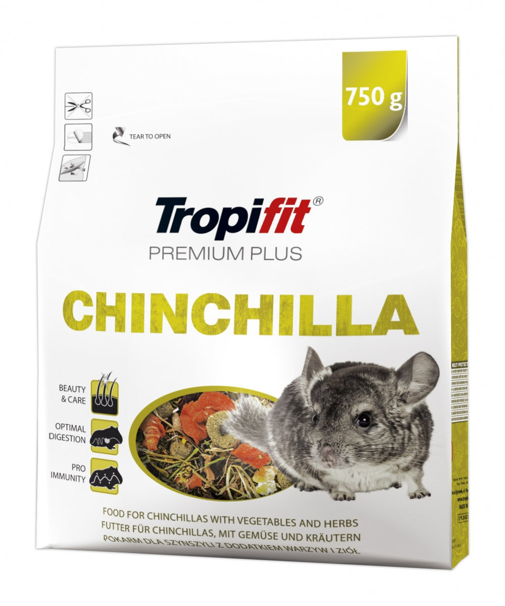 Tropifit Premium Plus Chinchilla Food - Main Image