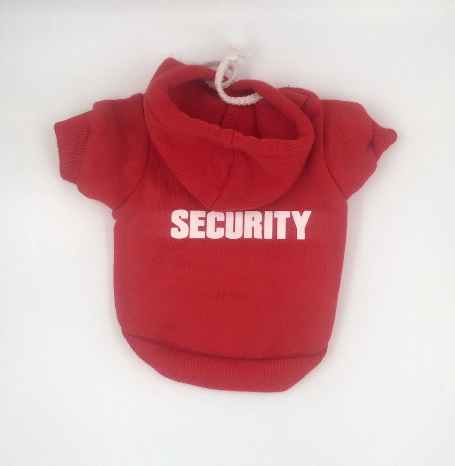 Tough Dog Security Hoodie Also Available in BOSS K9 Couture Inc