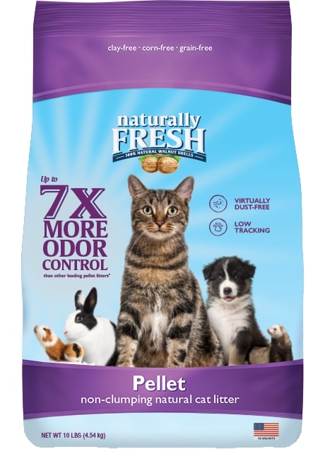 Walnut deals pellet litter