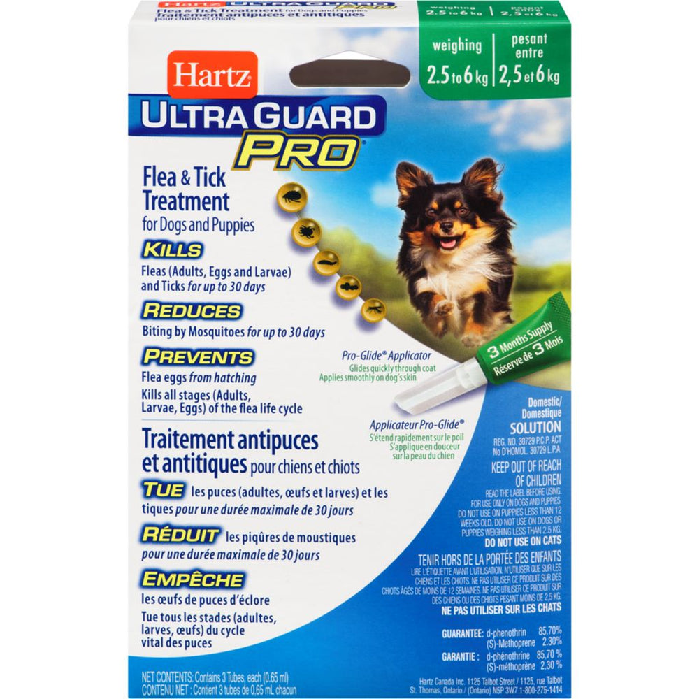 Hartz UltraGuard PRO Flea Tick Drops for Dogs Puppies – K9
