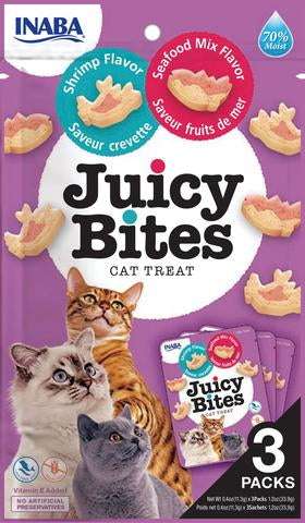 Moist cat treats top