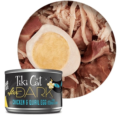 Tiki Cat After Dark Cat Food (Wet) Chicken and Quail Egg